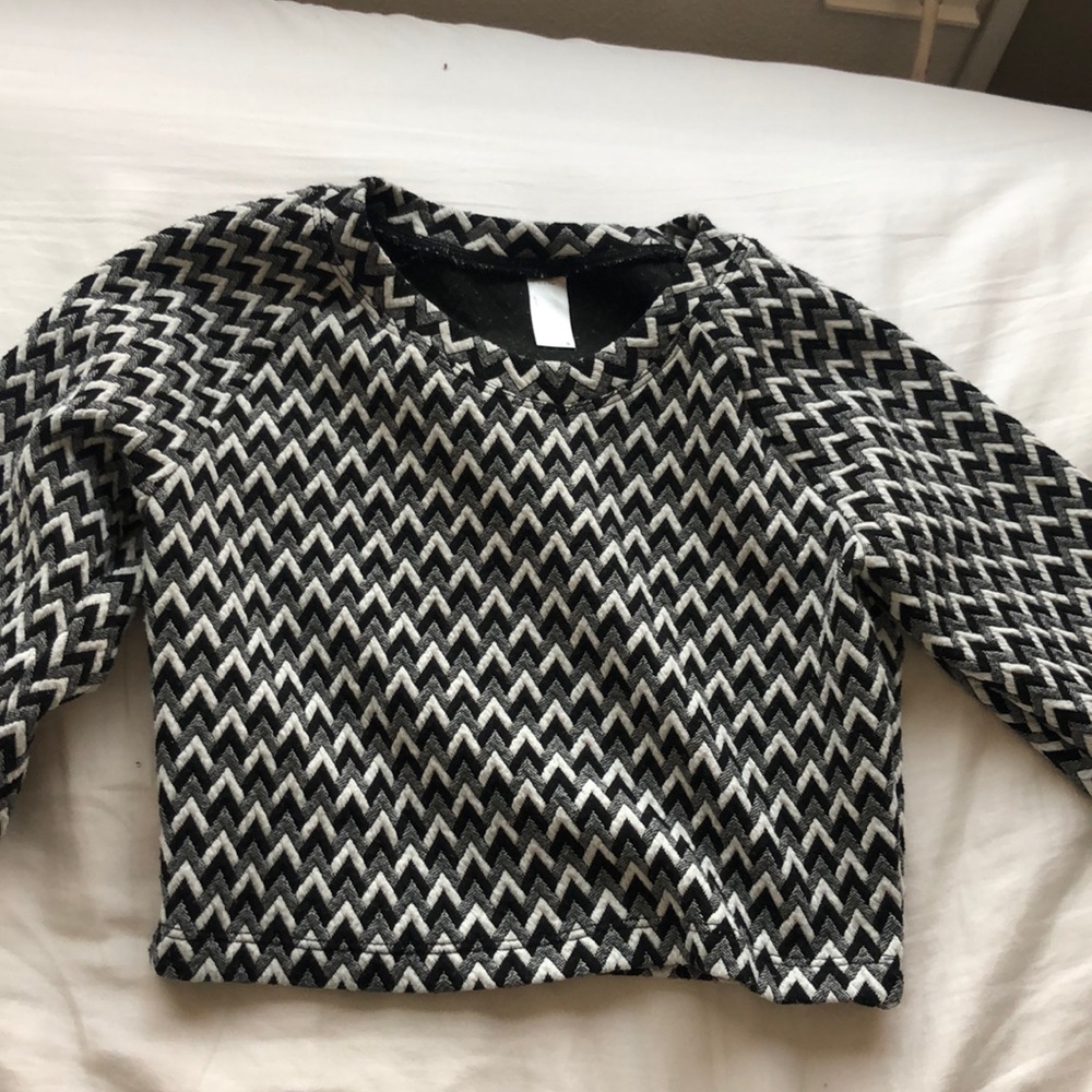 American Apparel cropped sweater